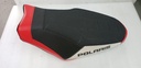 ASM-SEAT CVR BLK/RED/W 05%