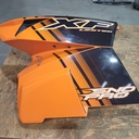 panel, side - left - w/o decals - orange (inc. 13-18)