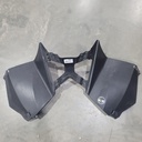 console, lower - w/warning decals - black (inc. 9-12)