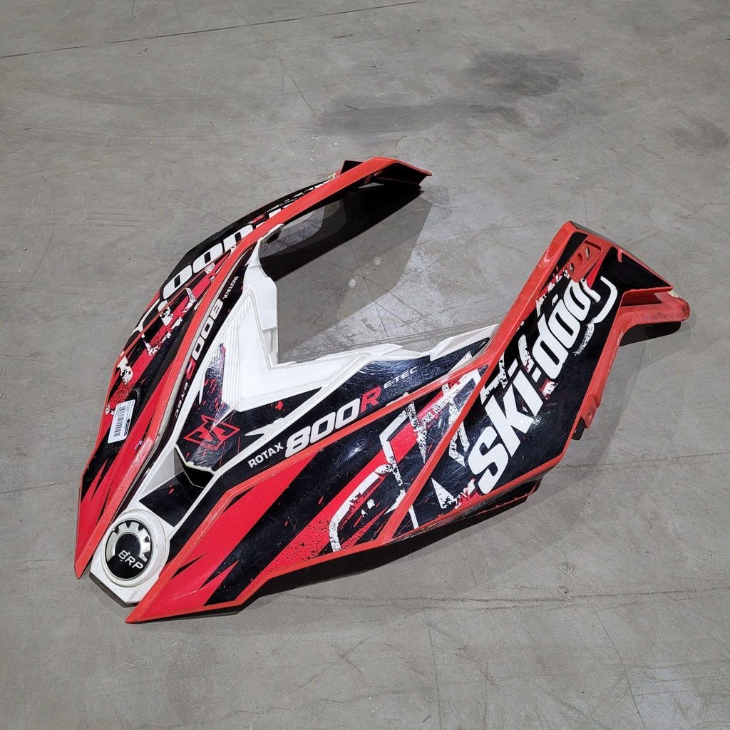 White, Center Hood Package Blizzard