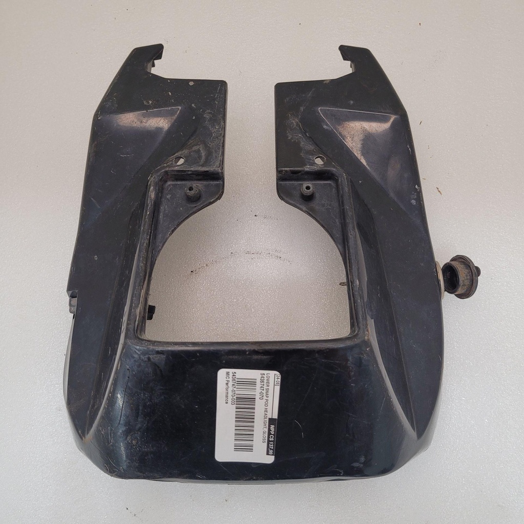 LOWER SNAP POD HEADLIGHT, GLOSS