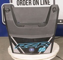 center hood, gloss black