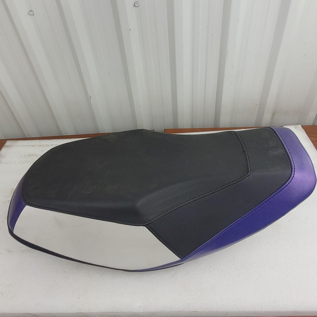 asm-seat cvr blk/wht/plumcrazy