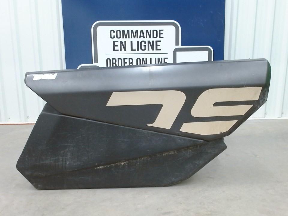 Black, LH Front Door Frame