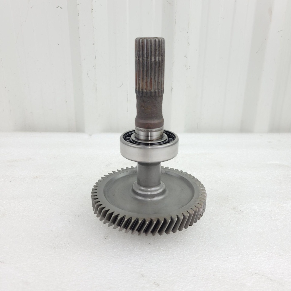 output assembly, front