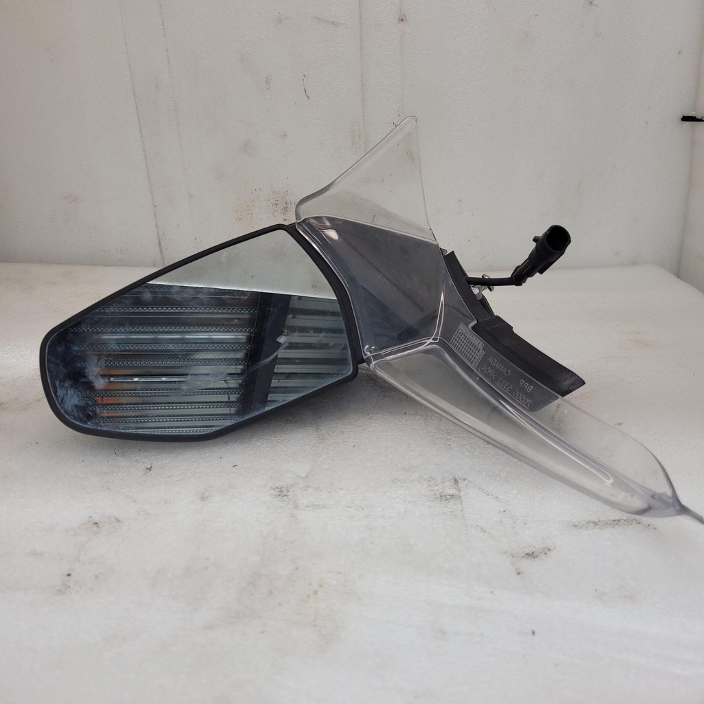 black carbon lh mirror cap st, st-s