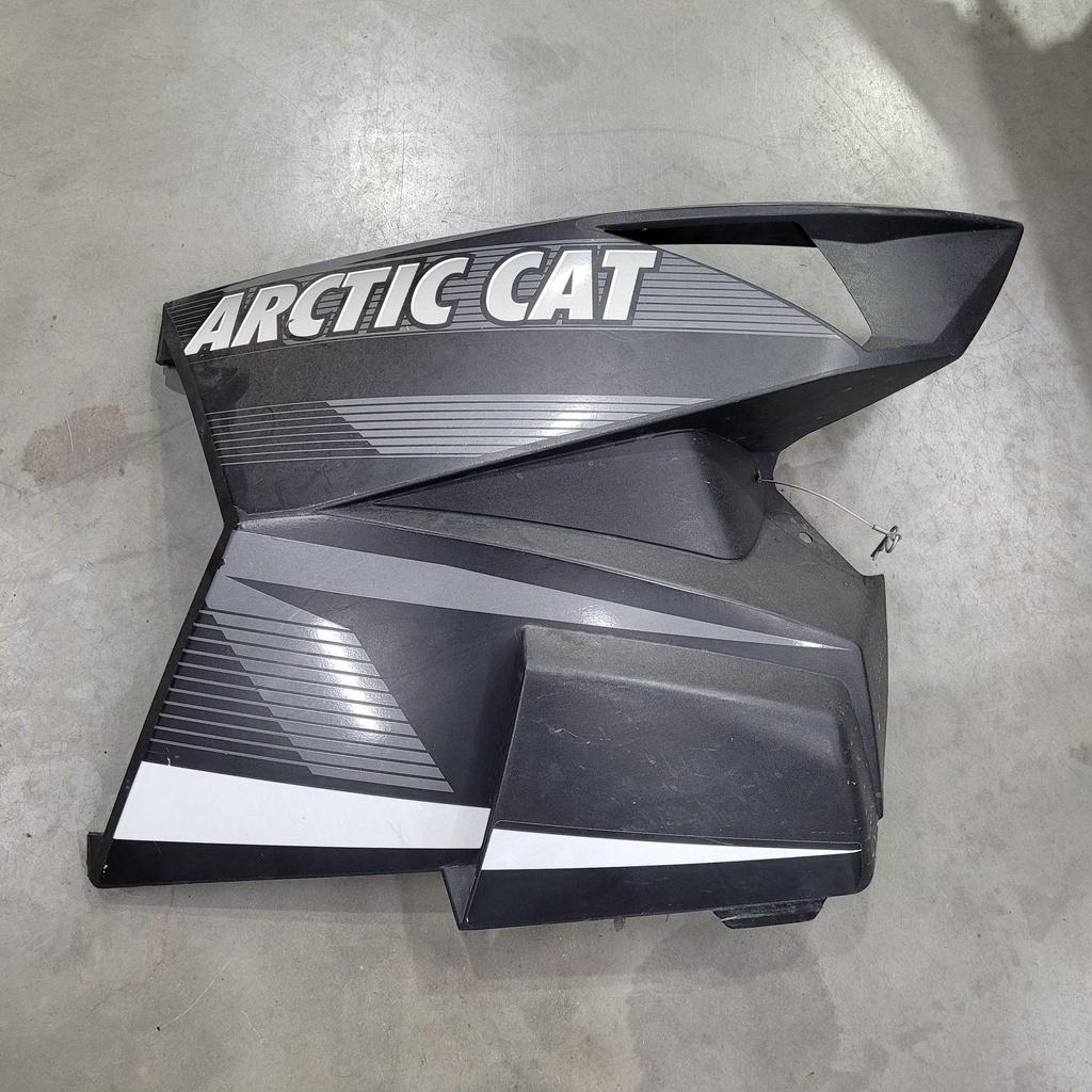 Plate, Skid - w/o Decals - Right - Black (inc. 34-40) (copy)