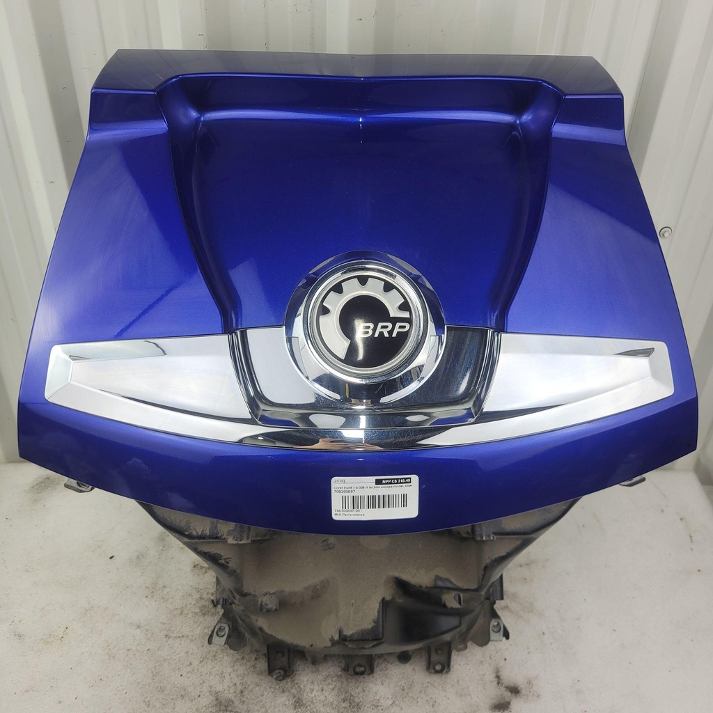 cover trunk r b-308 rt techno europe model, blue