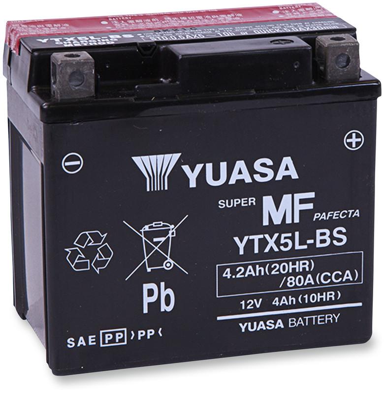 YTX5L-BS MAINTENANCE FREE BATTERY