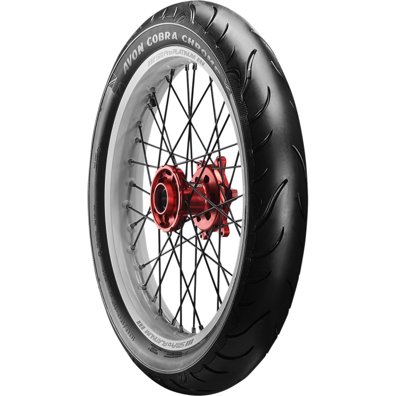 MT90B16 74H AV91 COBRA CHROME TRIKE REINFORCED FRONT