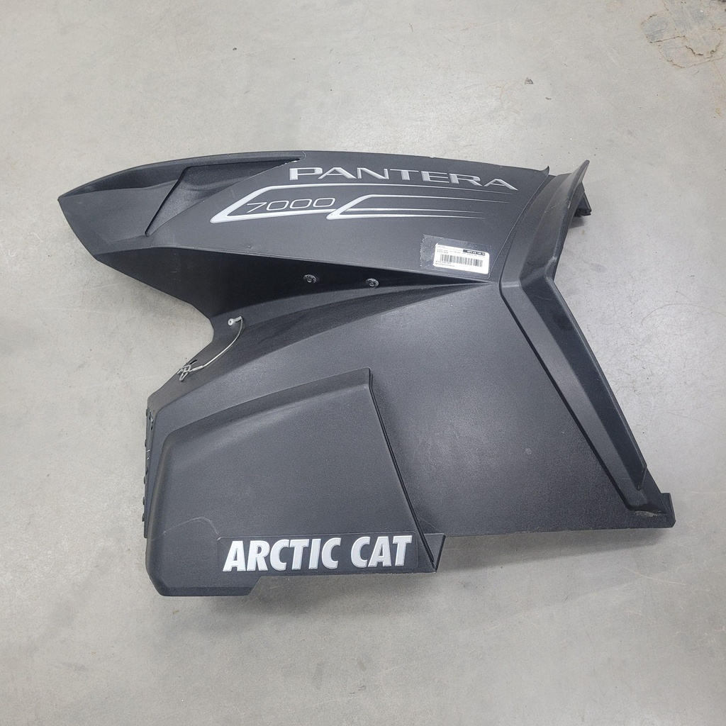 panel, side - w/o decals - left - black (inc. 9-18)