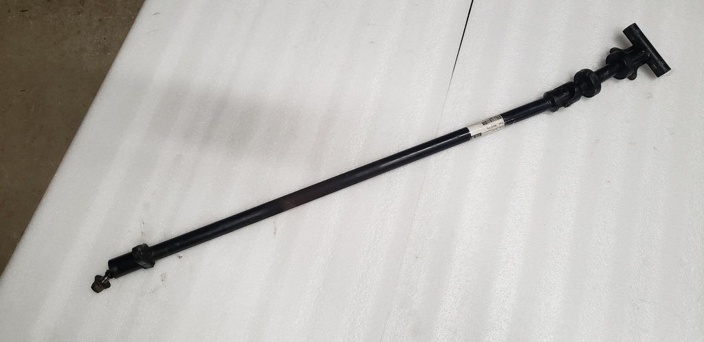 post, steering - painted black (adjustable)