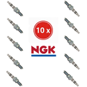 Lot de 10 Bougies NGK Iridium CR9EIX - L'Upgrade Ultime pour Performance & Longévité (Sportbike/Motomarine)