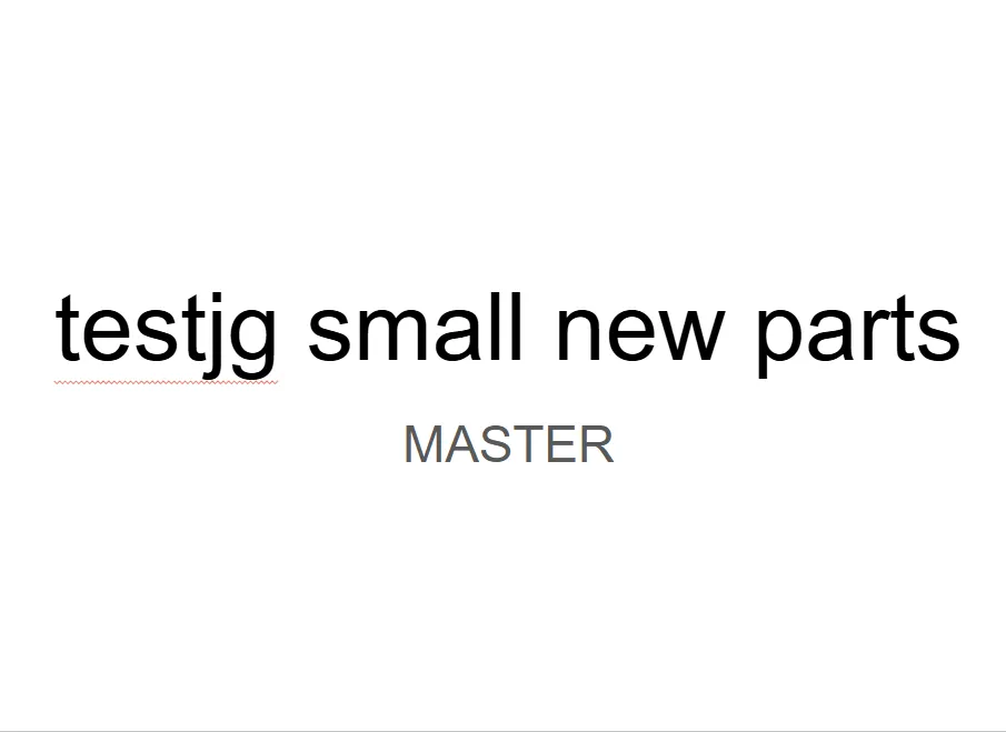 [TESTJG-REFINTERNE-1] TITLE EN testjg small new parts