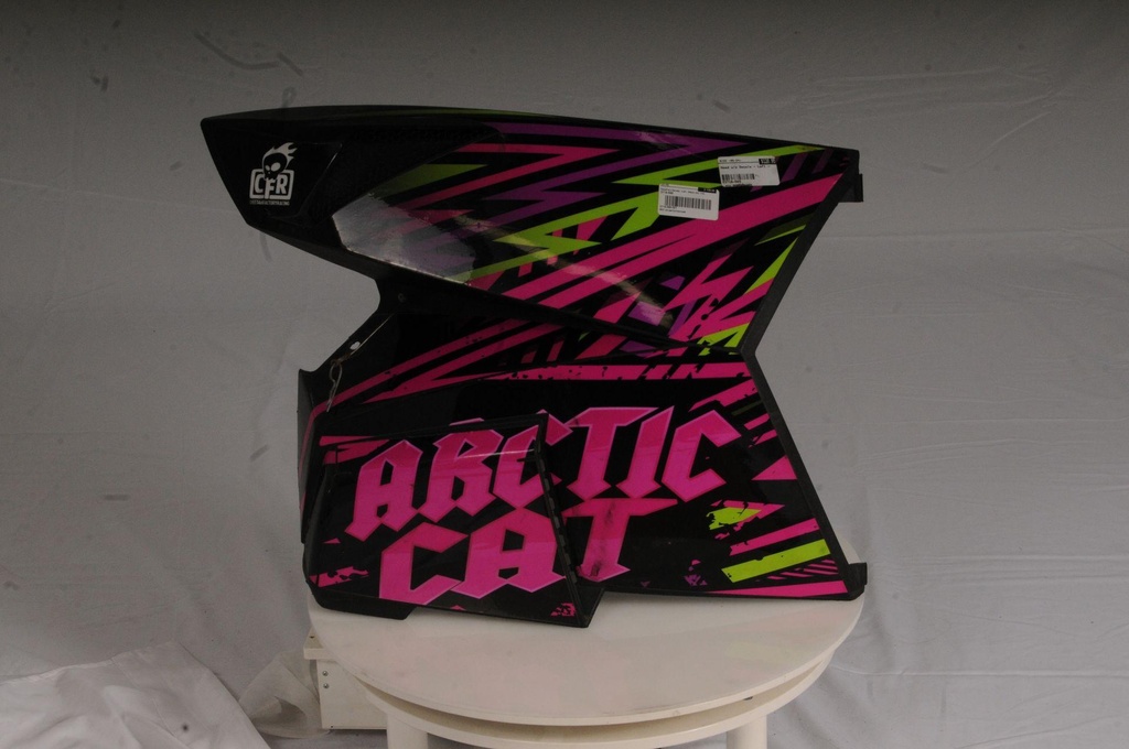 panel, side w/o decals - left - black (inc. 14-19)
