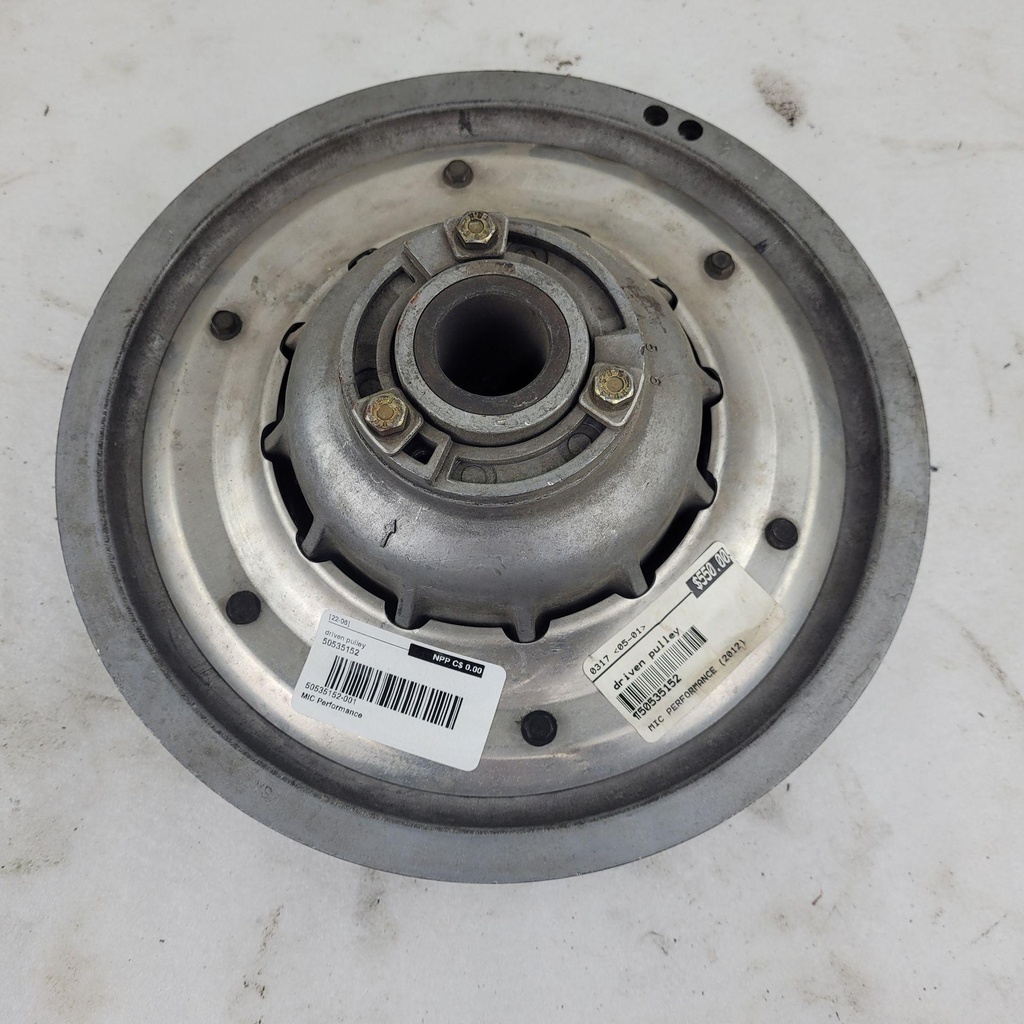 driven pulley