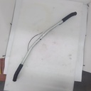 handle bar, non dyed clear anodizing