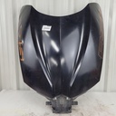 (new ref. 705008055) hood, metallic black rs-s alloy orange-black model