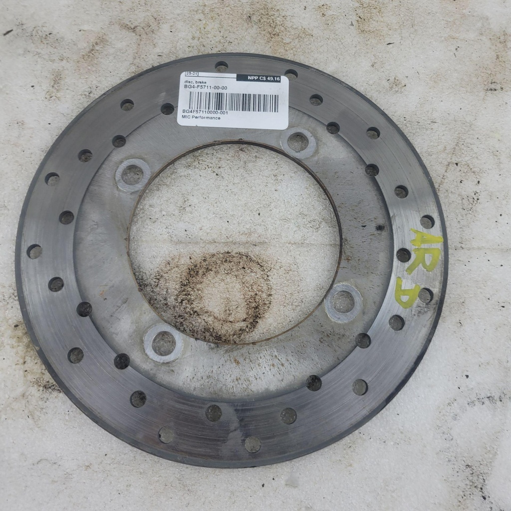 [BG4F57110000-001] (new ref. bg4-f5711-01-00) disc, brake